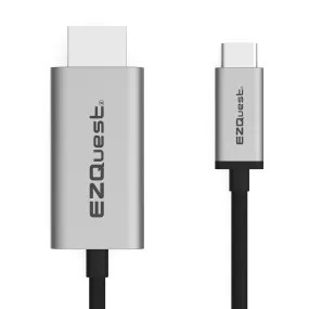 EZQuest USB-C to HDMI 4K 60GHz Cable w/ HDR - 2m/6.6ft