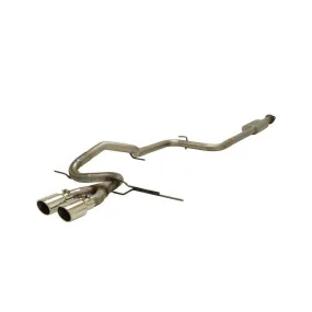 Flowmaster Cat-back System 409S - Dual Rear Exit-AmeriCan Thunder®  - Moderate/Aggressive Sound