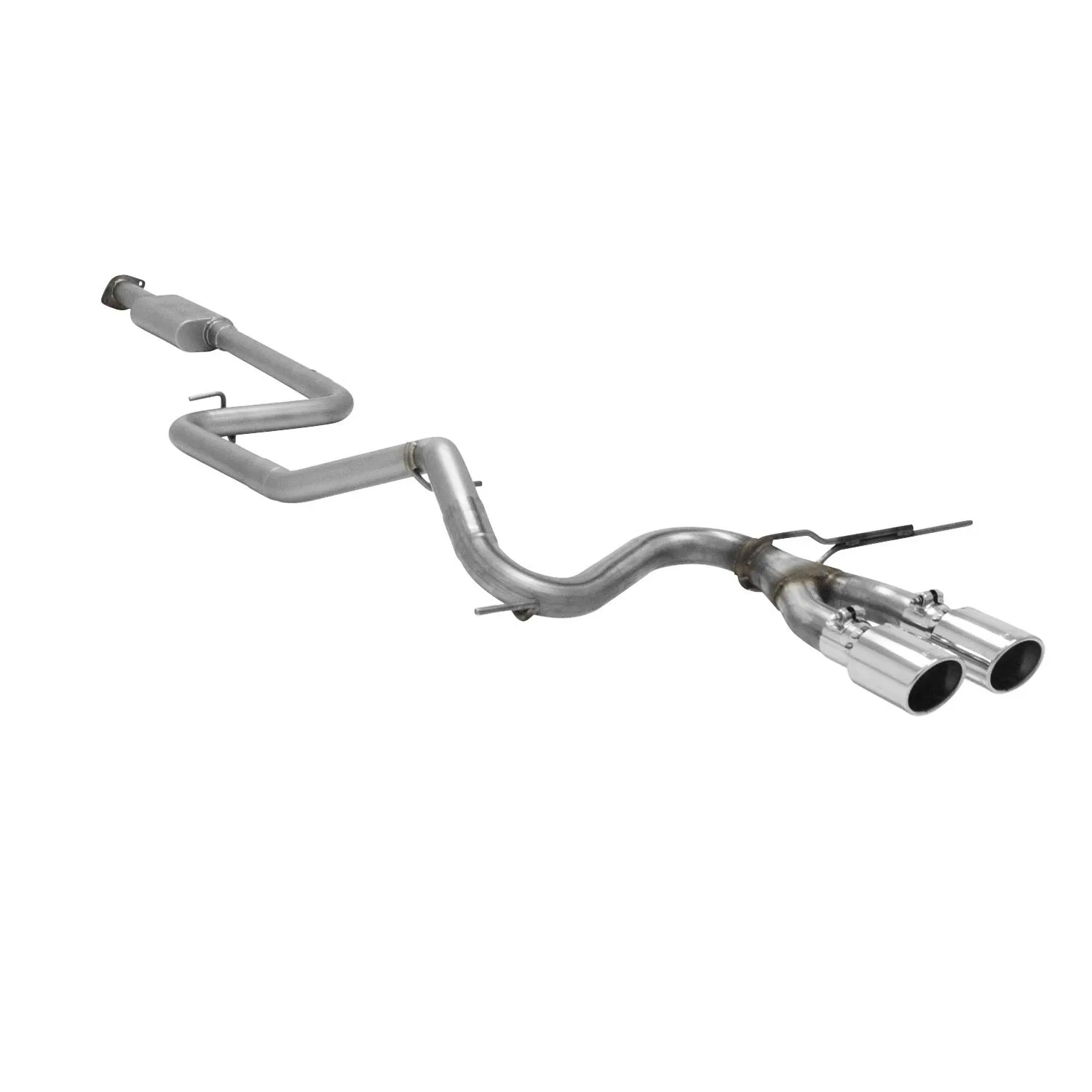 Flowmaster Cat-back System 409S - Dual Rear Exit-AmeriCan Thunder®  - Moderate/Aggressive Sound