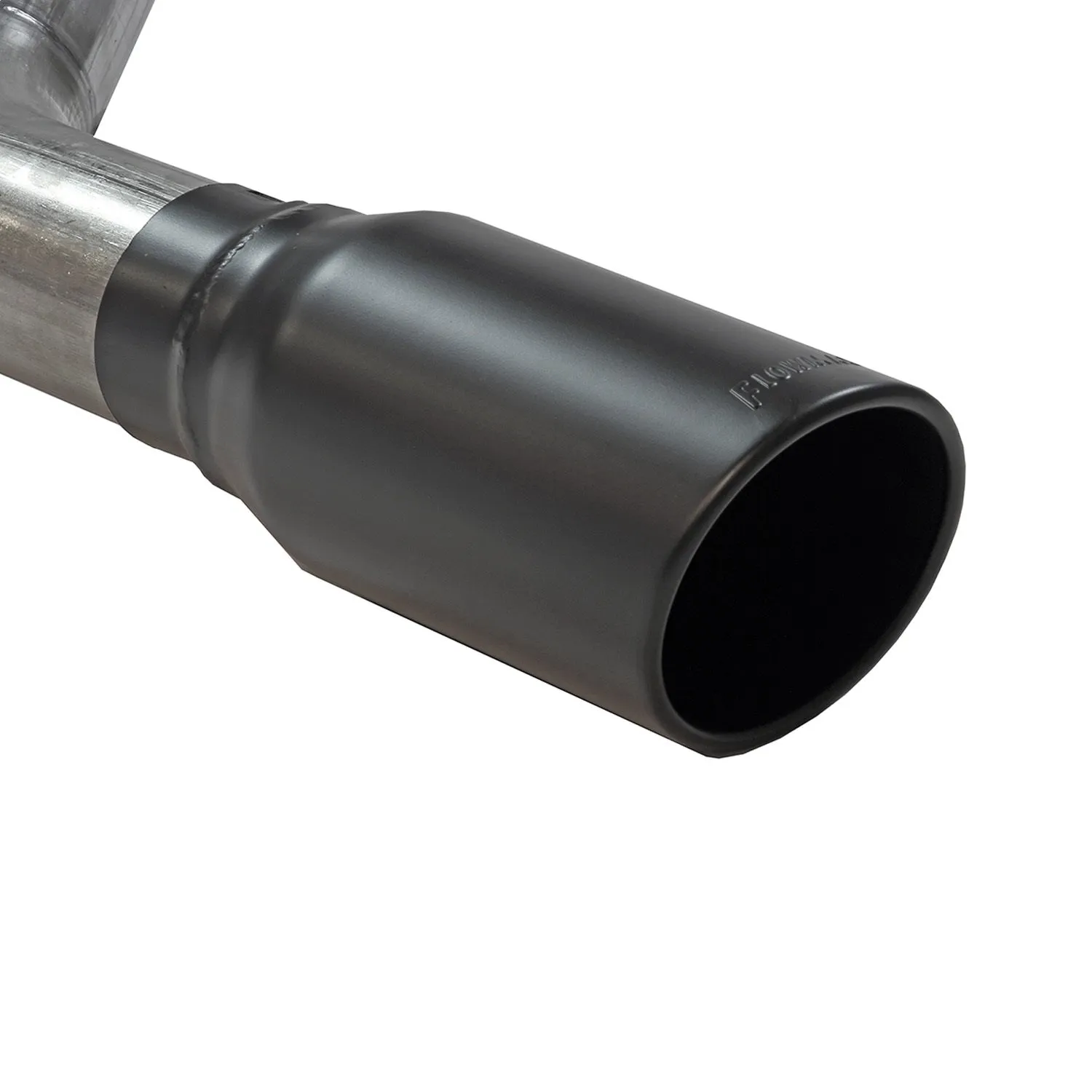 Flowmaster FlowFX Cat-Back Exhaust System - 3.5 in Diameter - Single Side Exit - 5 in Black Ceramic Tip - Stainless - Ram Fullsize Truck 2014-21