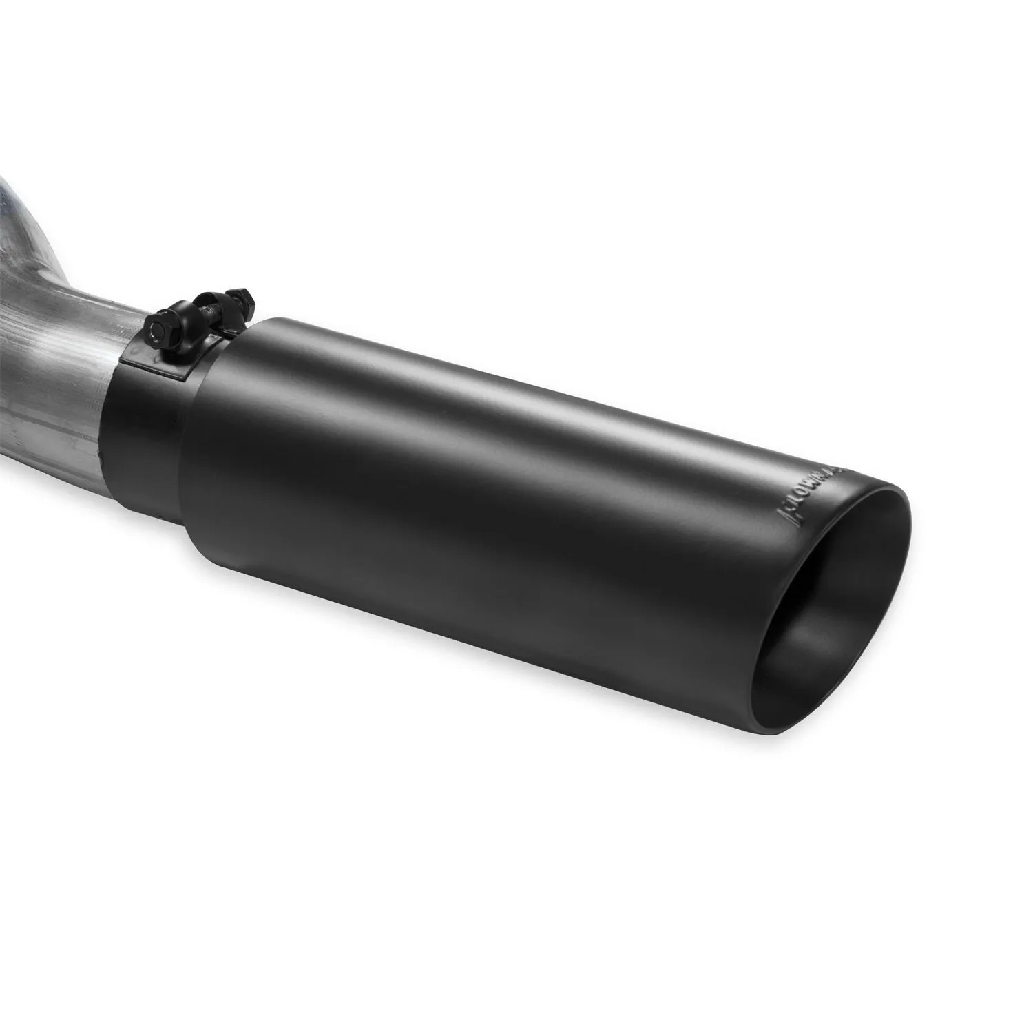 Flowmaster Outlaw Cat-Back Exhaust System - 3 in Diameter - Dual Rear Exit - 4 in Black Tips - Stainless - Ram Fullsize Truck 2019-20