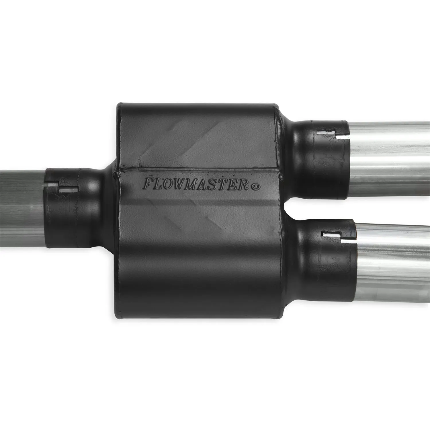 Flowmaster Outlaw Cat-Back Exhaust System - 3 in Diameter - Dual Rear Exit - 4 in Black Tips - Stainless - Ram Fullsize Truck 2019-20