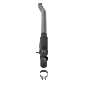 Flowmaster Outlaw Cat-Back Exhaust System - 3 in Diameter - Single Mid Exit - 3 in Black Tip - Stainless - Jeep 4-Cylinder - Jeep Wrangler 2018-21