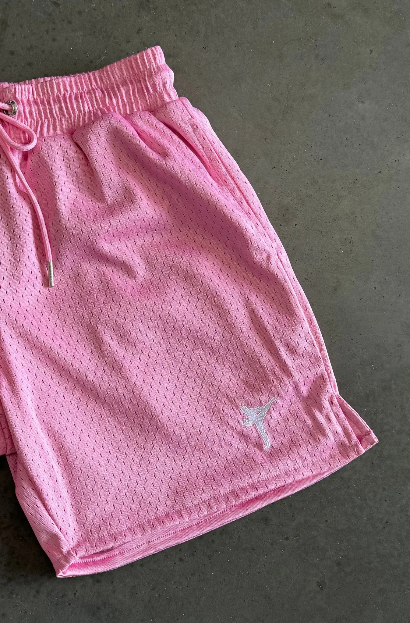 FR x EBT Spin Kick Mesh Shorts - Pink