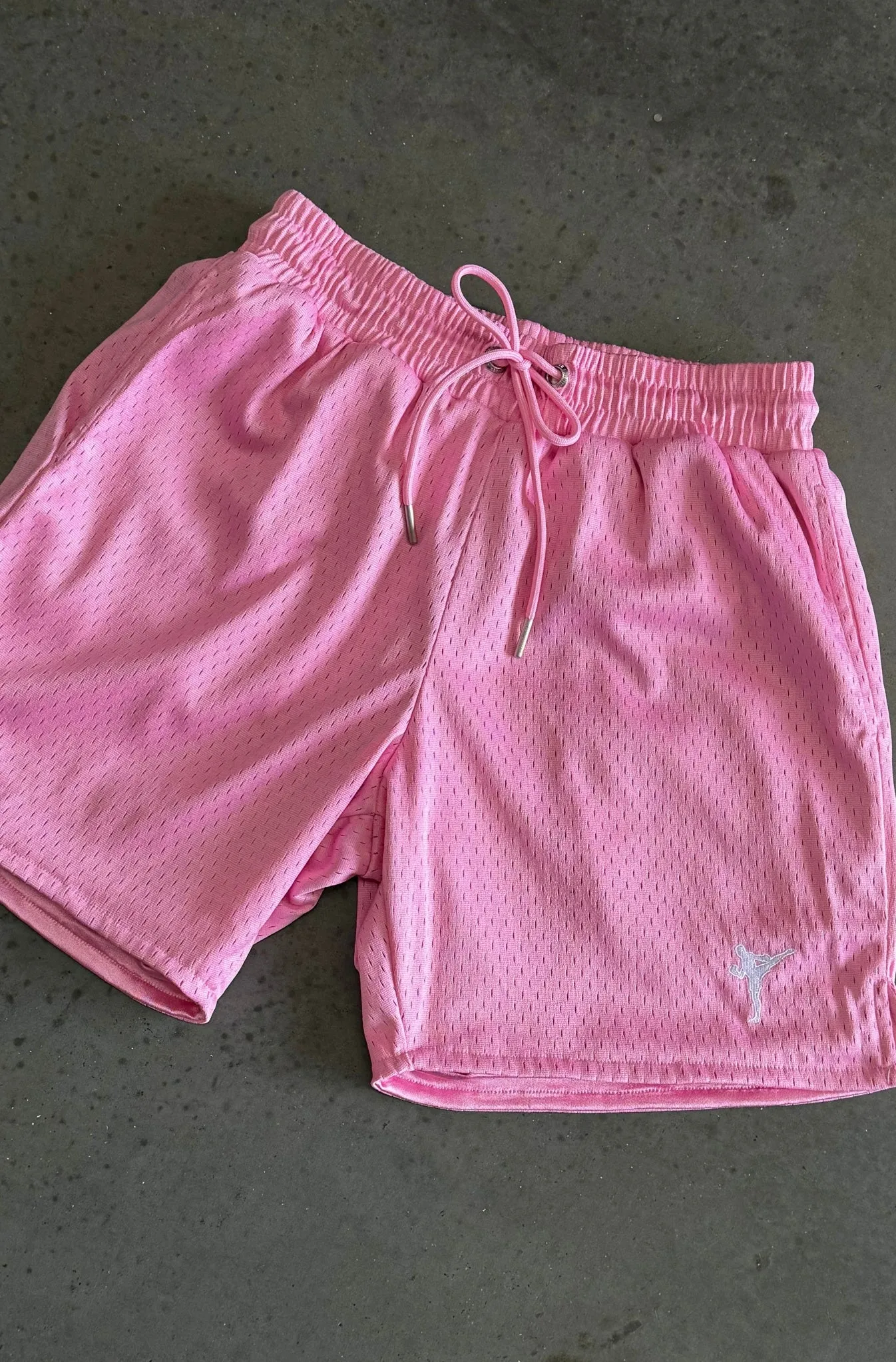FR x EBT Spin Kick Mesh Shorts - Pink