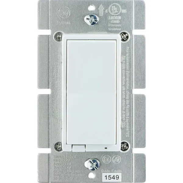 General Electric 12725 Z-Wave(R) 1,000-Watt In-Wall Smart Dimmer Switch