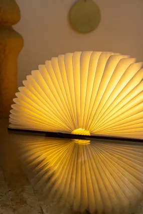 Gingko Natural Wood Large Book Light