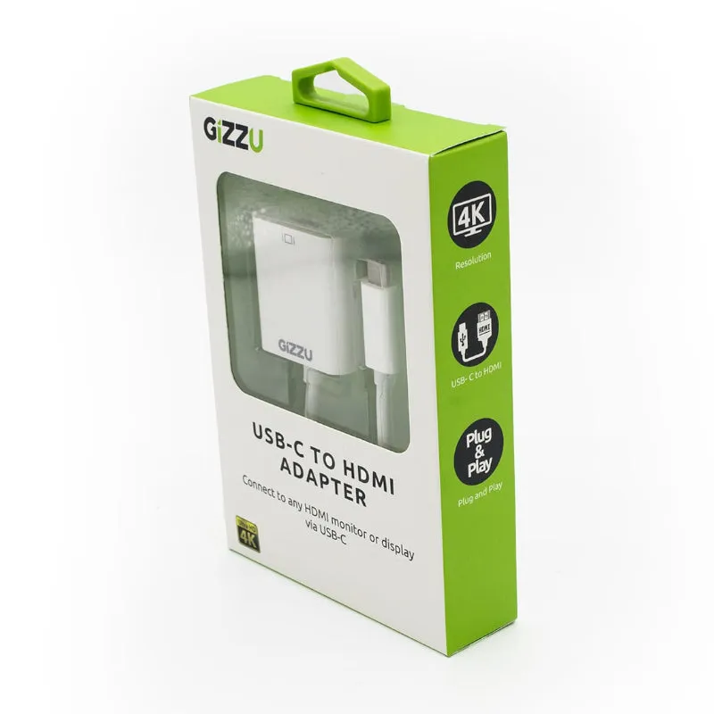 Gizzu Type-C To Hdmi 4K Adapter