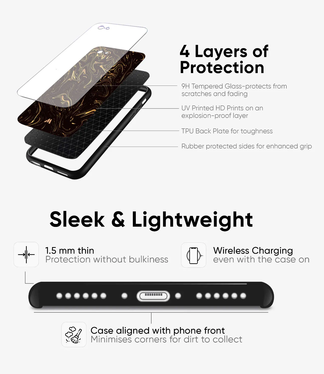Groovy Geomatric Glass Case