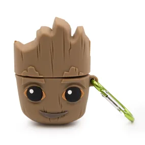 Guardians of the Galaxy Airpods Case Cover with Keychain Silicone Earbud Holder