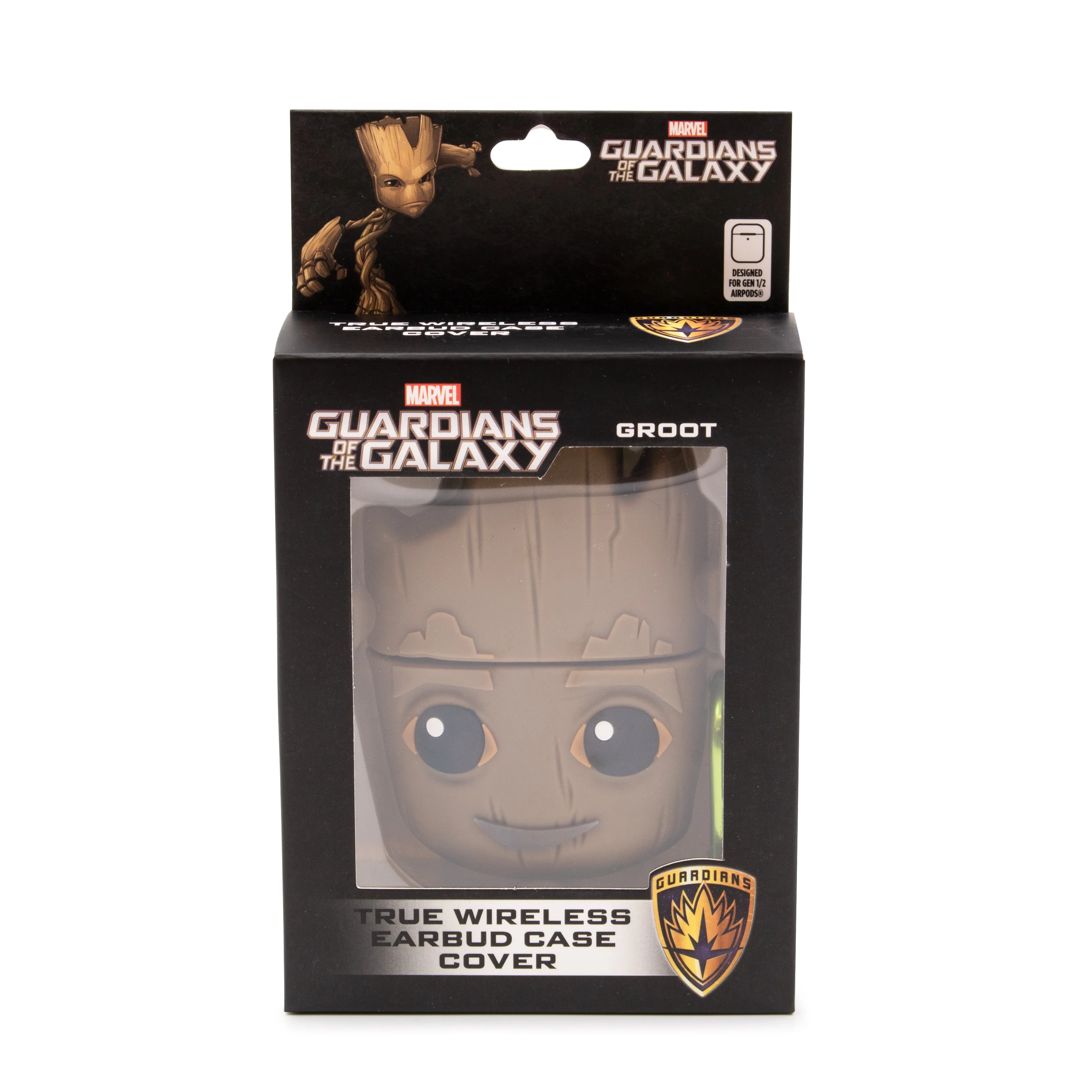 Guardians of the Galaxy Airpods Case Cover with Keychain Silicone Earbud Holder
