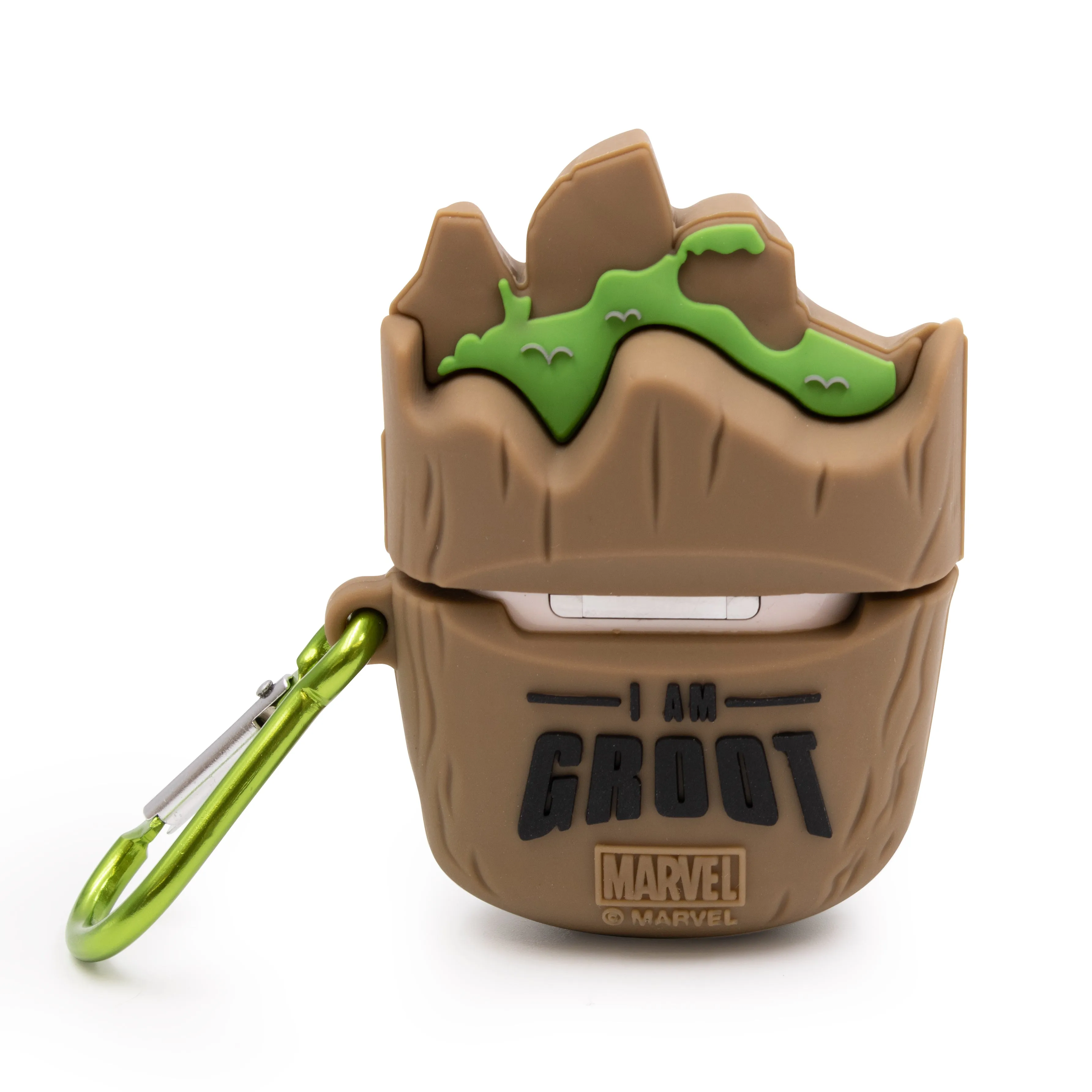 Guardians of the Galaxy Airpods Case Cover with Keychain Silicone Earbud Holder