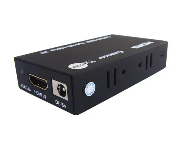 HDMI Extender, 60 Meter (200Ft) Single CAT5E/6 Cable with Bi-Directional IR Control, 1080p 60Hz