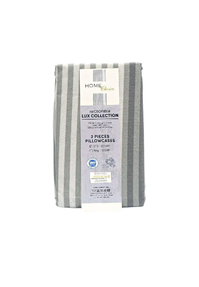 Home Choice Premium Microfiber Clovelly Collection Pillow Case