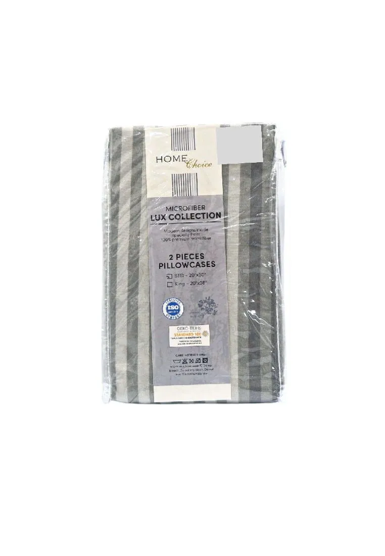 Home Choice Premium Microfiber Clovelly Collection Pillow Case