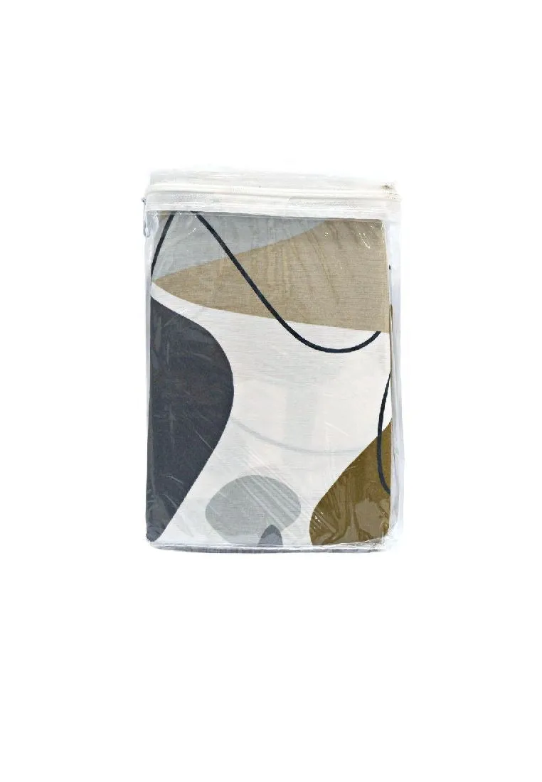 Home Choice Premium Microfiber Reto Geo Gray Collection Pillow Case