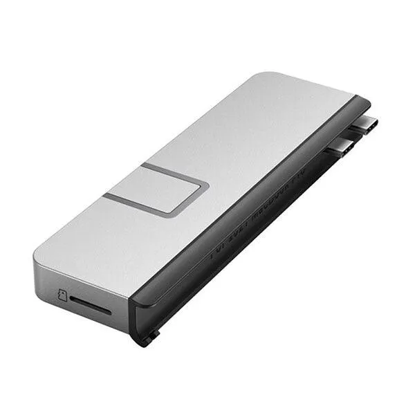 HyperDrive DUO PRO 7-in-2 USB-C Hub Silver-M354