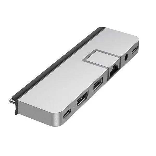 HyperDrive DUO PRO 7-in-2 USB-C Hub Silver-M354