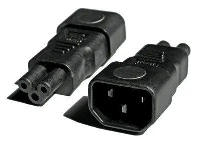 ICECUBE Cloverleaf C5 to Male IEC Adapter - EACH