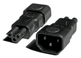 ICECUBE Cloverleaf C5 to Male IEC Adapter - EACH