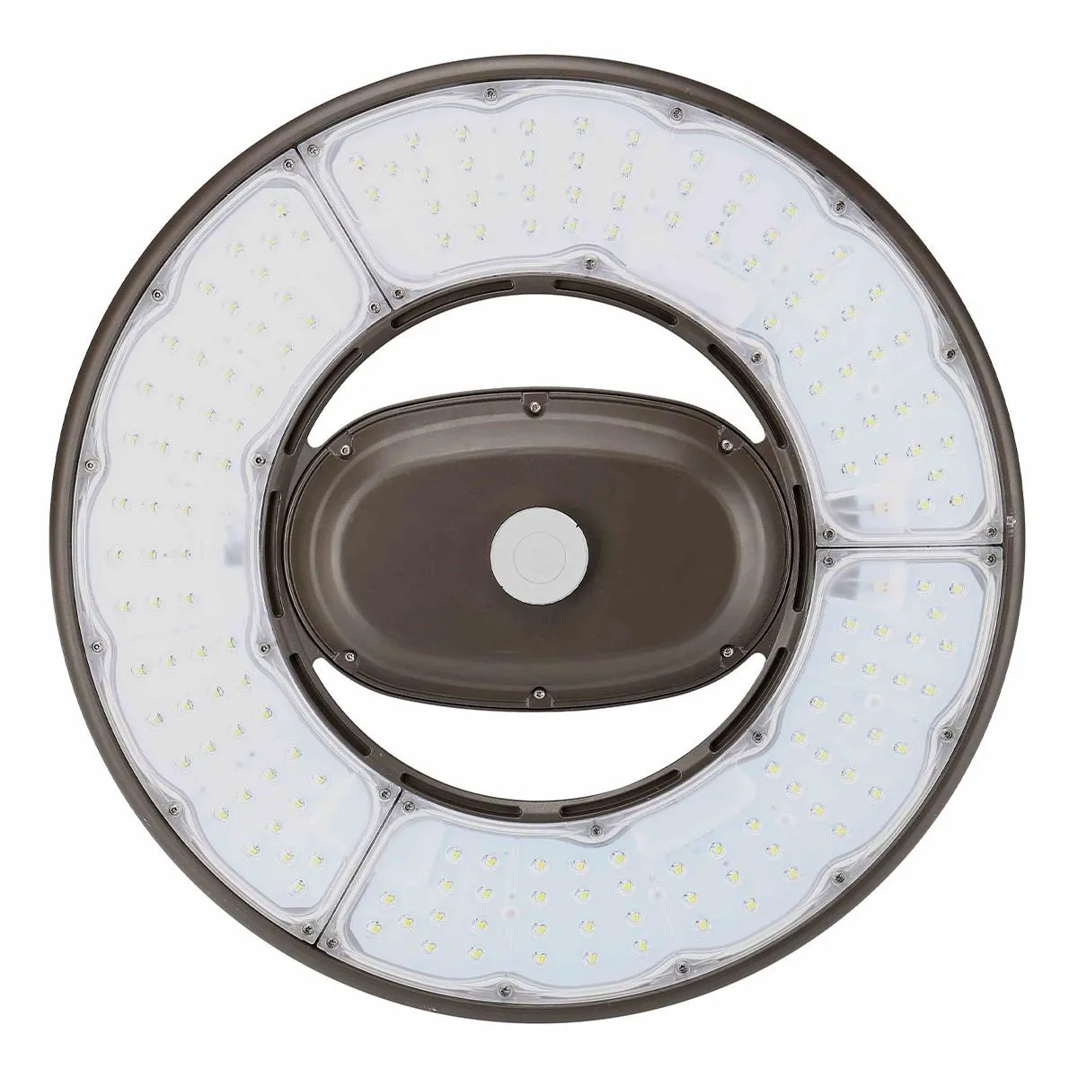 Industrial Round High Bay LED Light, 350 Watts Adjustable, 62000 Lumens, 5000K, 120/277V
