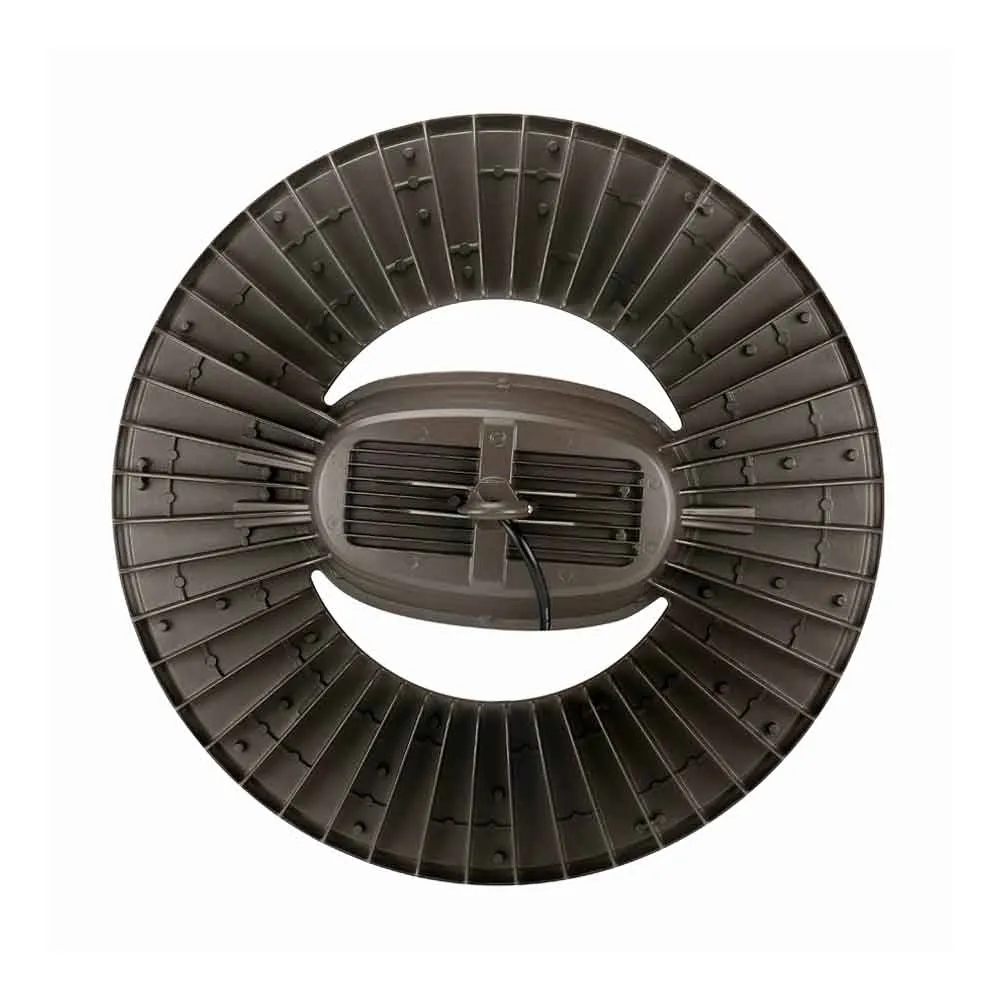 Industrial Round High Bay LED Light, 350 Watts Adjustable, 62000 Lumens, 5000K, 120/277V