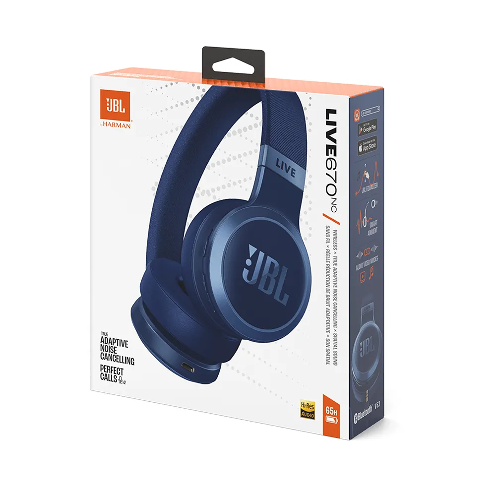 JBL Live 670NC Bluetooth Headphone