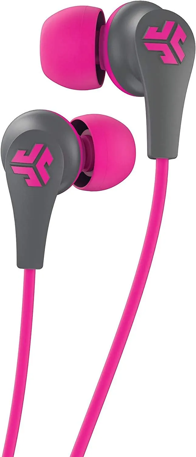 Jlab Jbuds Pro Wireless Signature Earbuds Grey/Pink - IEUEBPRORPNKGRY123