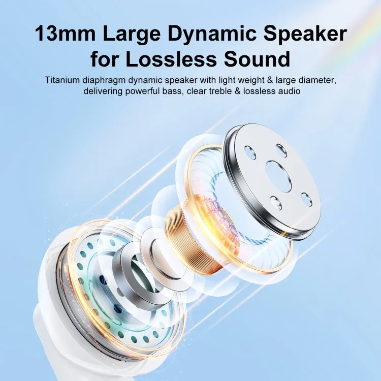 JOYROOM JR-TL11 ENC Bluetooth Earbuds with 4-Microphone Noise Reduction and 21 Hours of Playtime