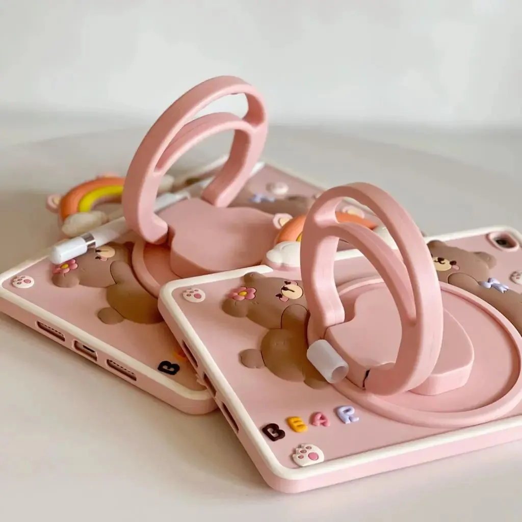 Kawaii Bear iPad Case