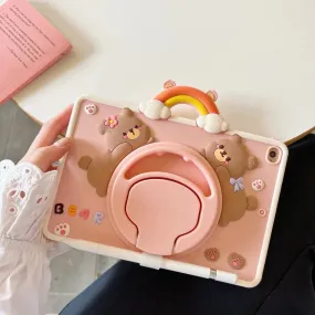 Kawaii Bear iPad Case