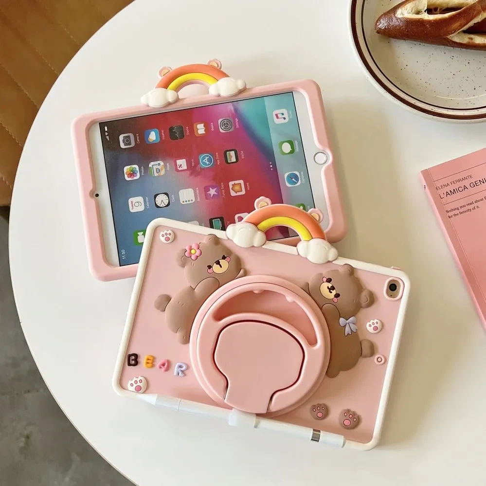 Kawaii Bear iPad Case