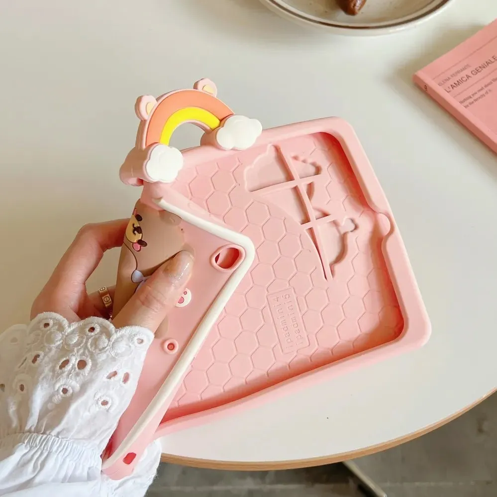 Kawaii Bear iPad Case
