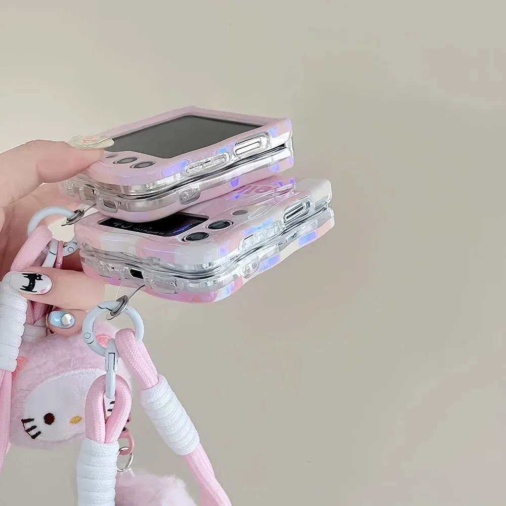 Kawaii Hello Kitty Galaxy Z Flip Case