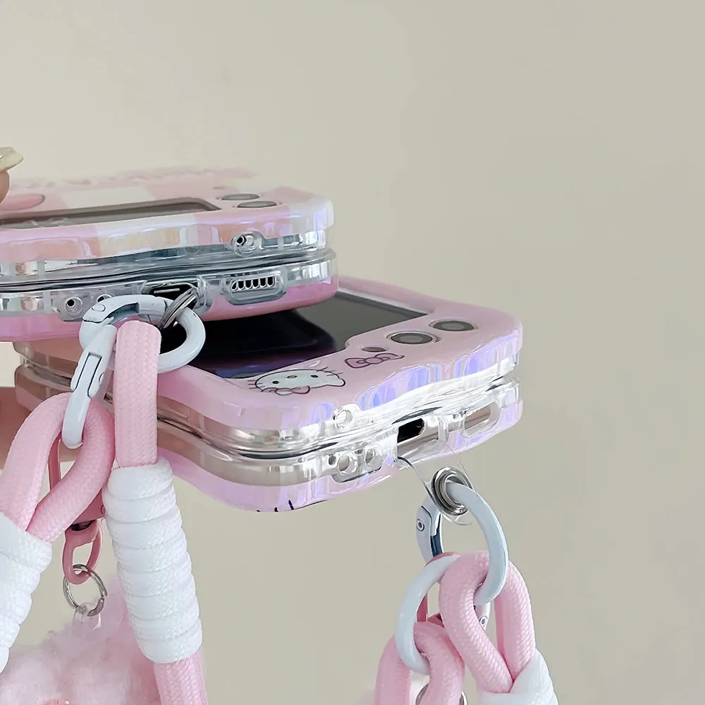 Kawaii Hello Kitty Galaxy Z Flip Case