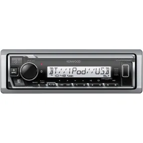 Kenwood Marine Digital Media Receiver Single DIN Mechless Bluetooth KMR-M332BT