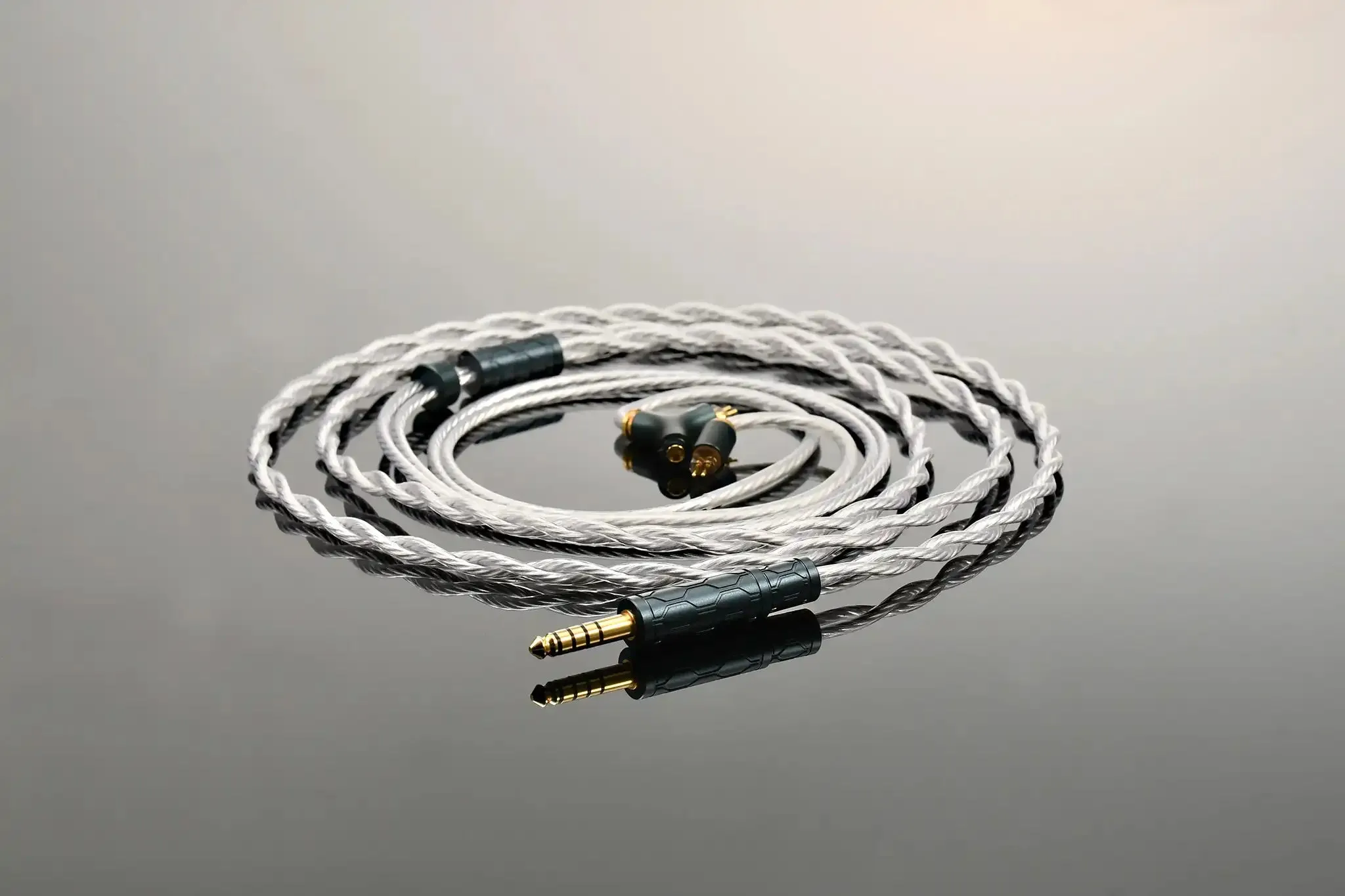 Kinera Gramr Pro | Silver 2-Pin IEM Upgrade Cable