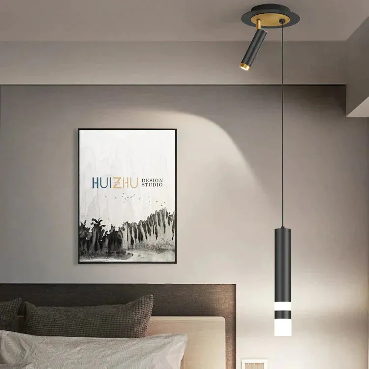 Light Luxury Bedroom Bedside Chandelier Nordic Designer Restaurant Spotlight TV Background Wall Lamp Staircase Creative Lamp