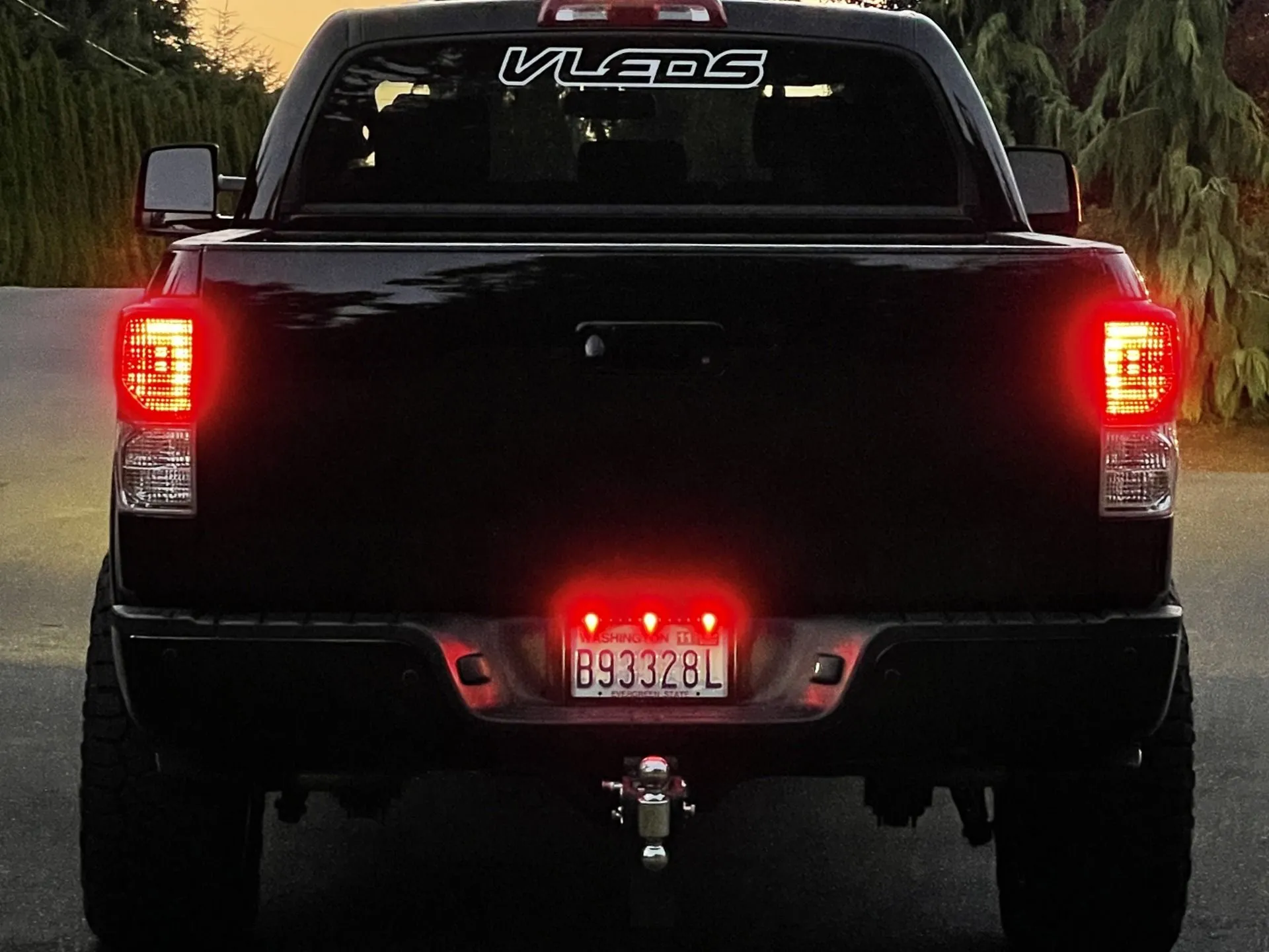 LP-X Park Brake Reverse Light System 5500K White Red