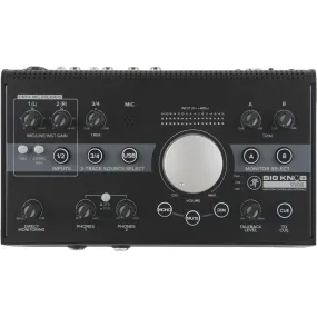 Mackie BIGKNOBSTUDIO 3x2 Studio Monitor Controller | 192kHz USB I/O