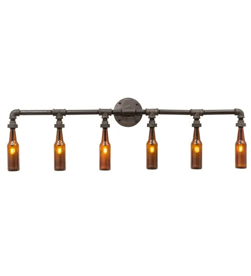 Meyda 48" Wide Pipedream Bottle Wall Sconce- 198949