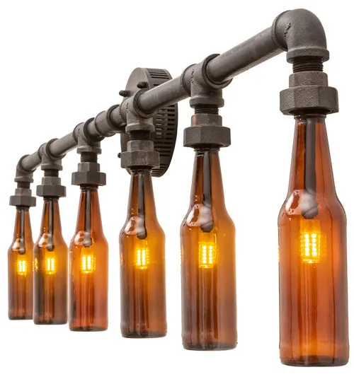 Meyda 48" Wide Pipedream Bottle Wall Sconce- 198949