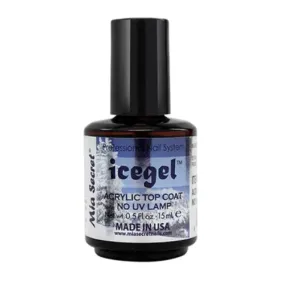 Mia Secret Ice Gel Acrylic Top Coat 0.5oz