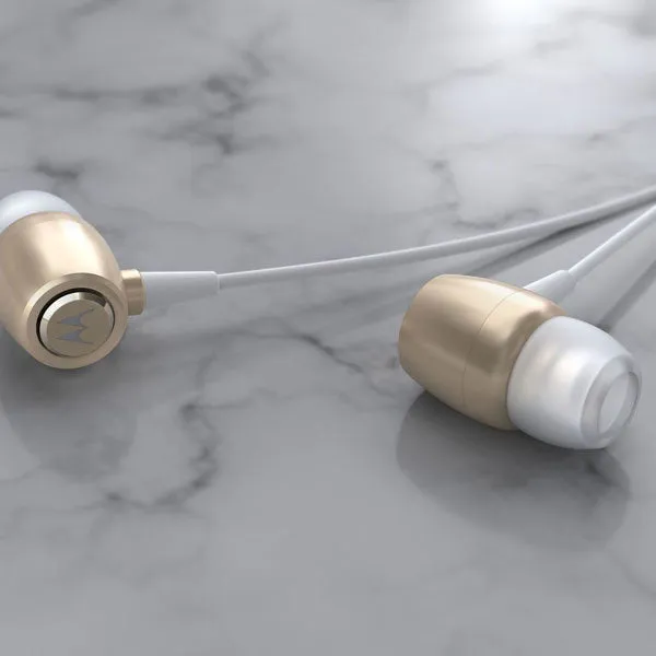 Motorola 3MM Earbuds Metal - Gold