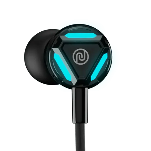 Noise Combat Wireless Gaming Neckband Earphones with Mic
