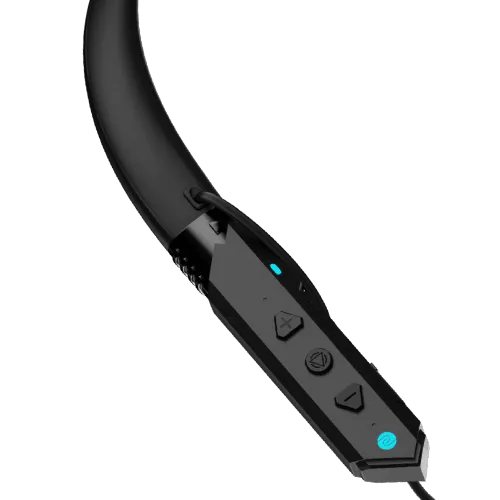Noise Combat Wireless Gaming Neckband Earphones with Mic