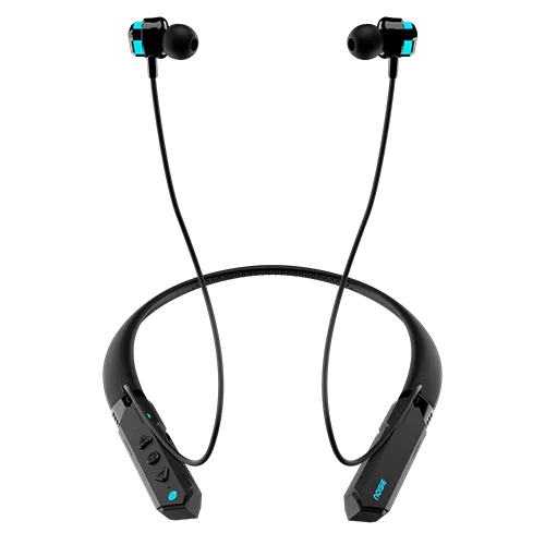 Noise Combat Wireless Gaming Neckband Earphones with Mic