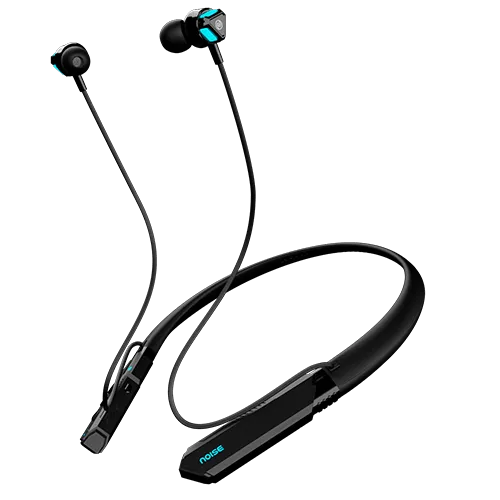 Noise Combat Wireless Gaming Neckband Earphones with Mic