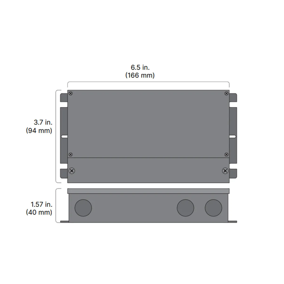 OMNIDRIVE X 30 Watts, 24VDC LED Driver, ELV, Triac and 0-10V Dimming, 120-277V