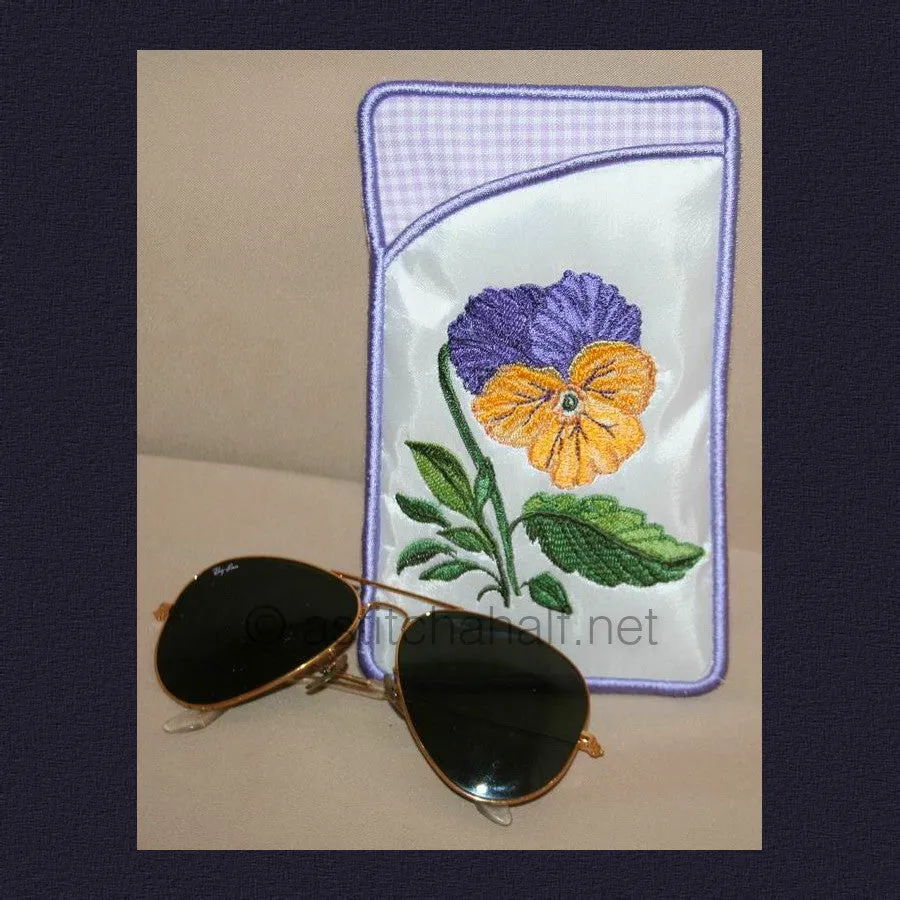 Pansy Eyeglass Cases